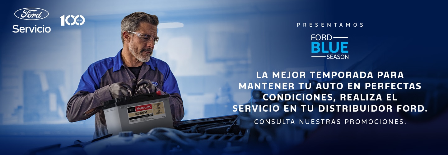 Agenda tu Cita de Servicio con Ford BluFord Blue Season: Agenda tu Cita de Servicio y Reemplaza la Batería AGM de tu Vehículoe Season y Realiza el Cambio de Batería AGM