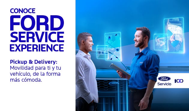 Ford Te Mueve es el Beneficio de Servicio que te lleva mientras tu auto está en el Taller