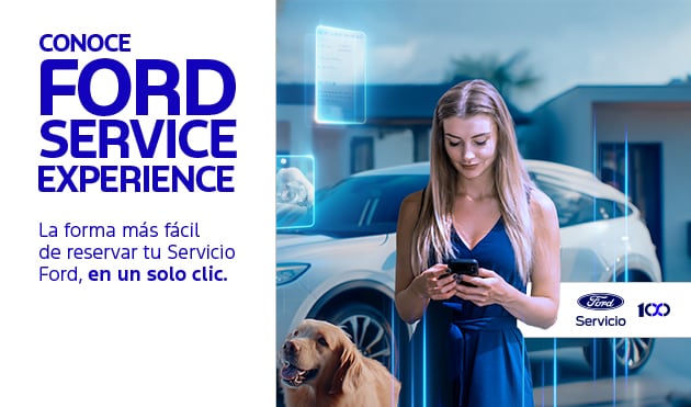 Ford Te Conecta: el Beneficio de Servicio que permite programar el Servicio de tu auto desde casa