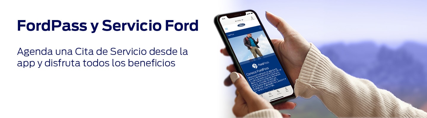 Programa el Servicio o Reparación de tu vehículo Ford a través de la app FordPass