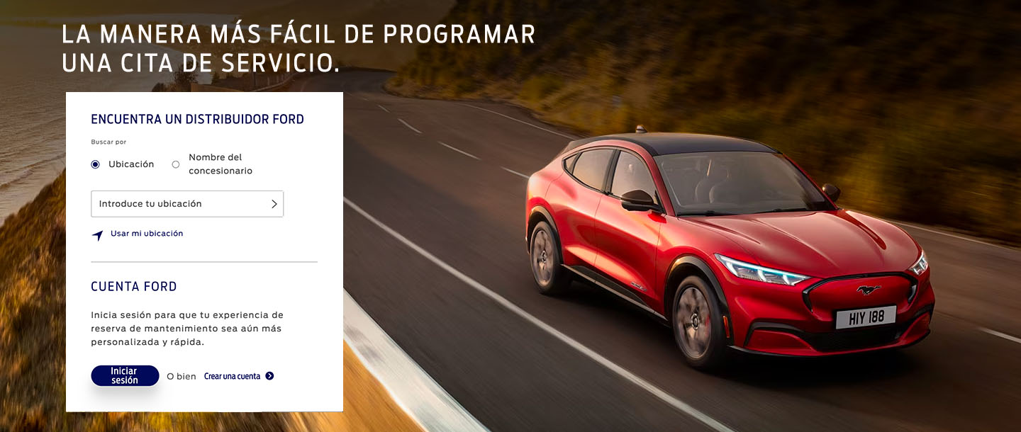 Agenda una Cita en Línea para llevar tu vehículo Ford a mantenimiento y reparación