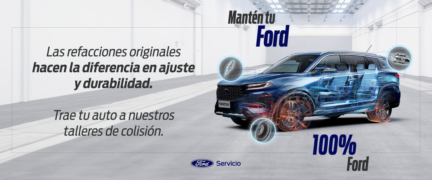 Encuentra Talleres Ford Autorizados para la Reparación de tu Vehículo con Partes Originales