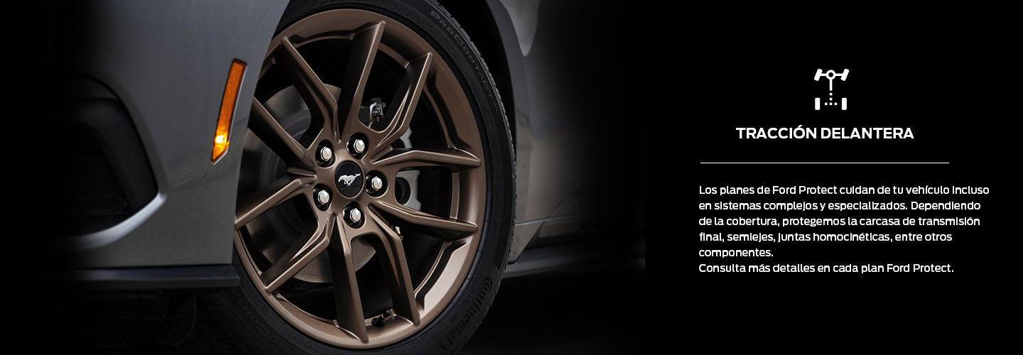 Extensión de Garantía Ford brinda servicio y mantenimiento a la Tracción Delantera de tu vehículo