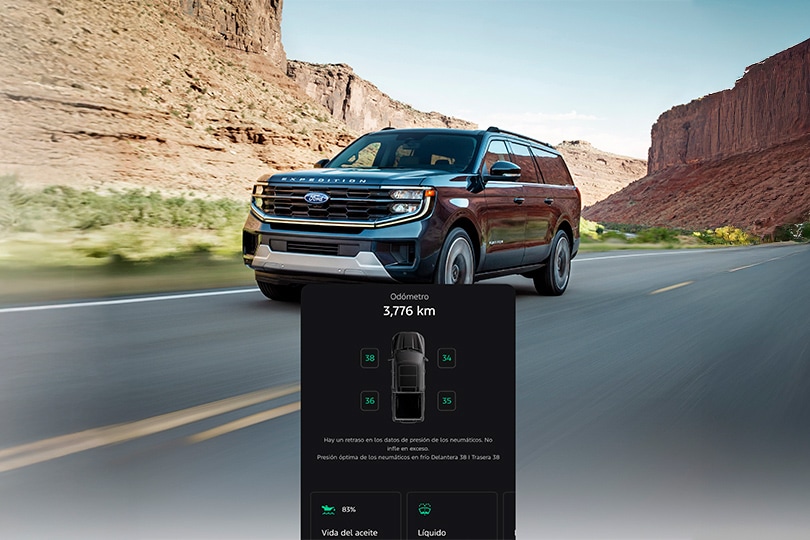 Controla tu Auto, SUV o Pickup con Ford App, consulta niveles o agenda cita de servicio