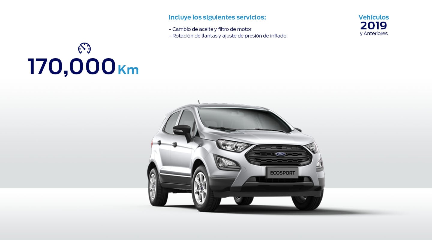Realiza el Servicio de Mantenimiento a tu Vehículo Ford si tiene 170 mil kilómetros recorridos