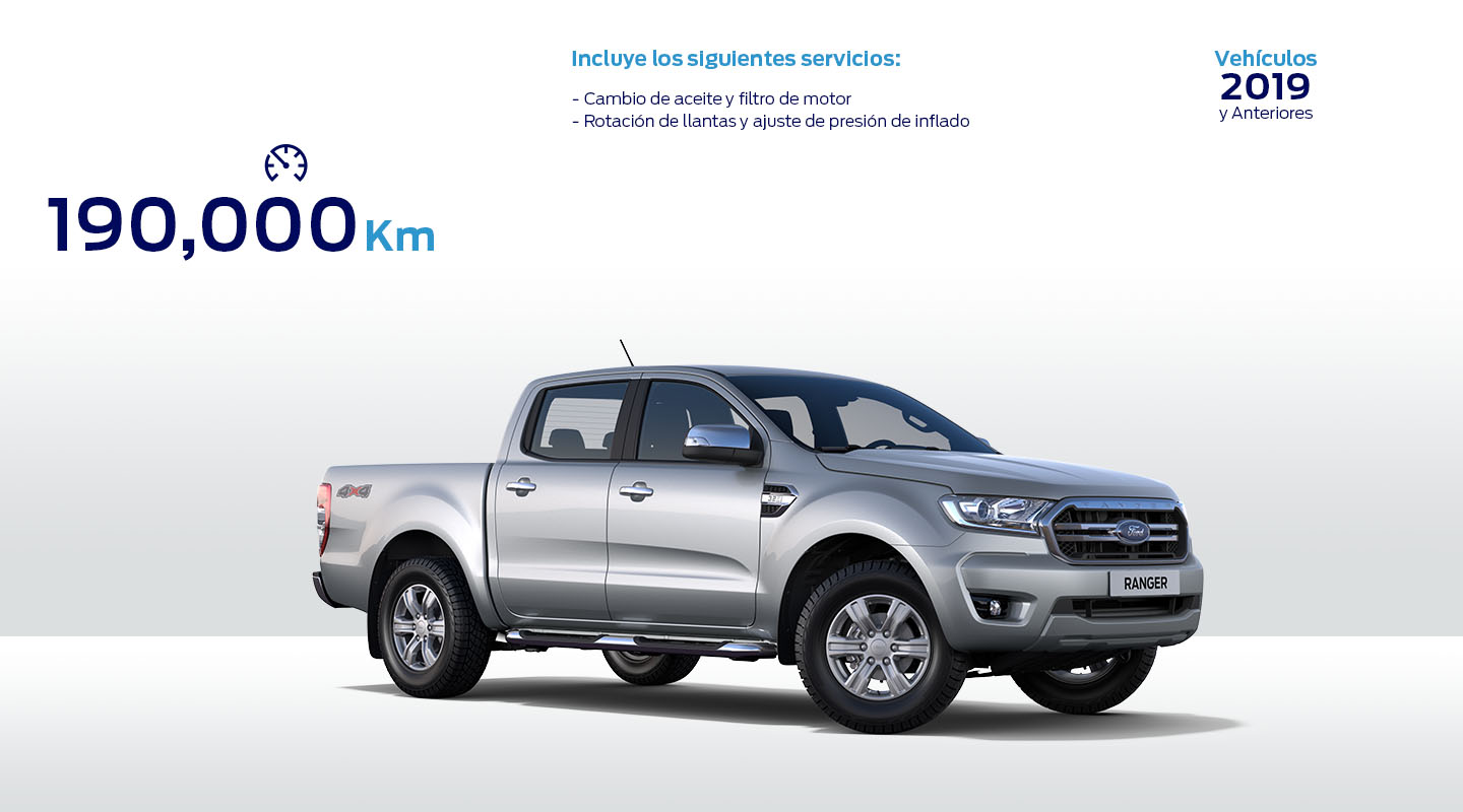 Realiza el Servicio de Mantenimiento a tu Vehículo Ford si tiene 190 mil kilómetros recorridos