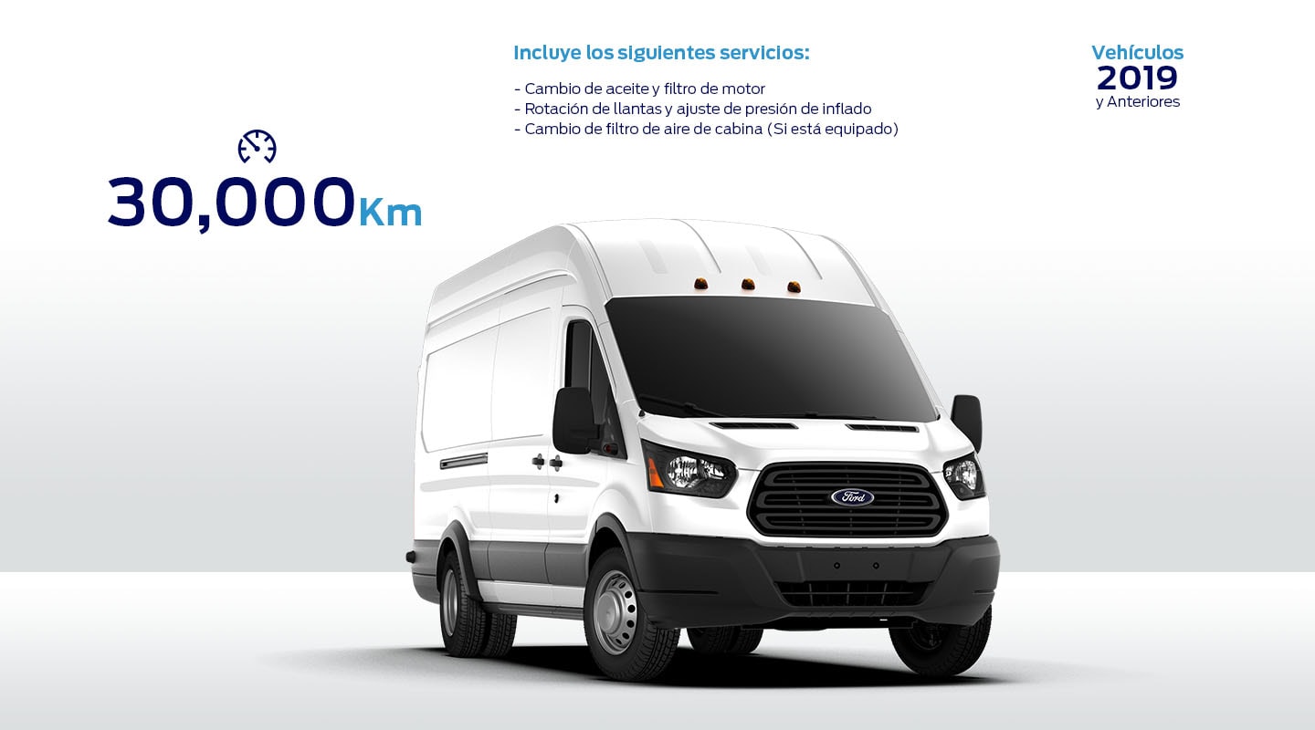 Realiza el Servicio de Mantenimiento a tu Vehículo Ford si tiene 30 mil kilómetros recorridos
