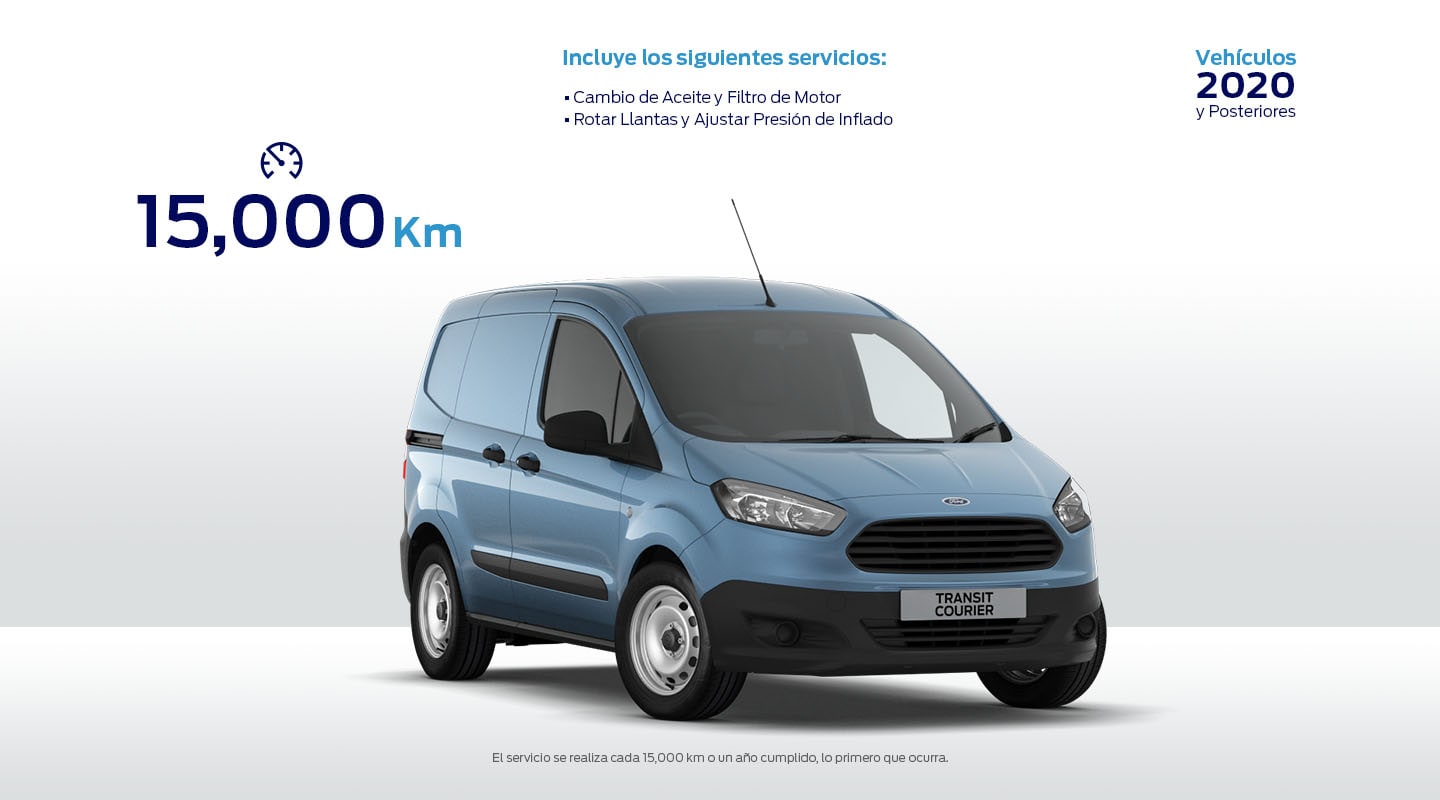 Realiza Servicio a tu Vehículo Ford si tiene 15 mil kilómetros recorridos