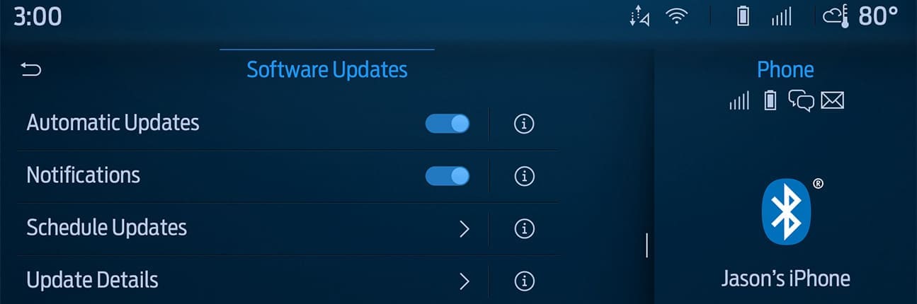 Soporte Técnico Ford. Configuración para Activar Alertas de Actualización de Software
