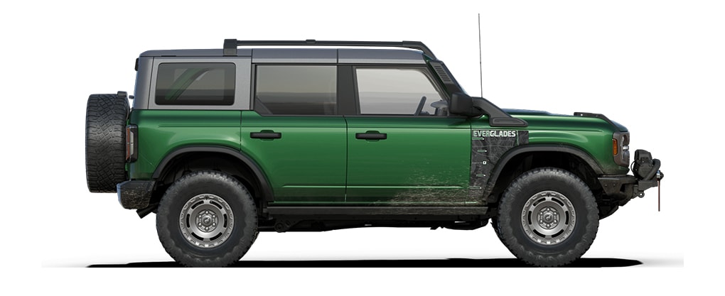 Descubre la Capacidad Off-Road Dimensiones y Capacidades de SUV Ford Bronco Everglades 2024
