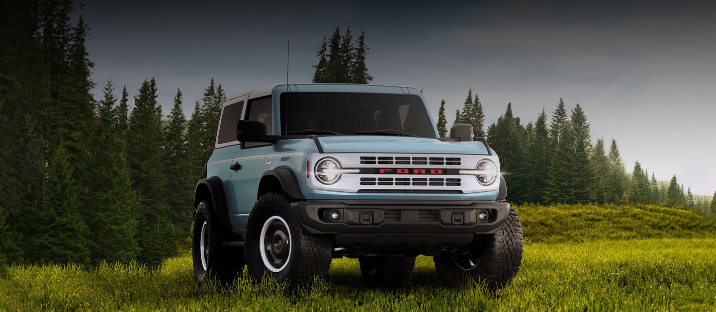 Edición Limitada 2 Puertas de Ford Bronco Heritage Limited 2023 del Vehículo Todoterreno Vintage