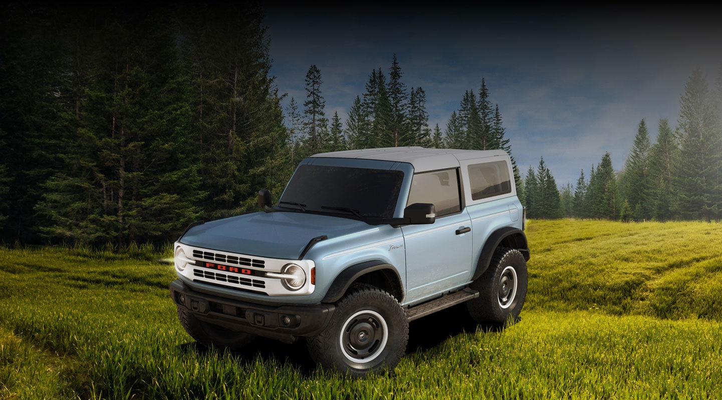 Camioneta Todoterreno Edición Especial Ford Bronco Heritage Limited 2023, con 1966 unidades