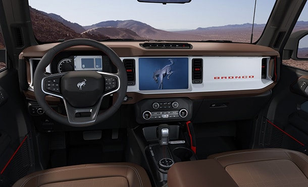 Tecnología de Ford Bronco Heritage Limited 2023, SUV con Pantalla Táctil de 12 Pulgadas y SYNC4