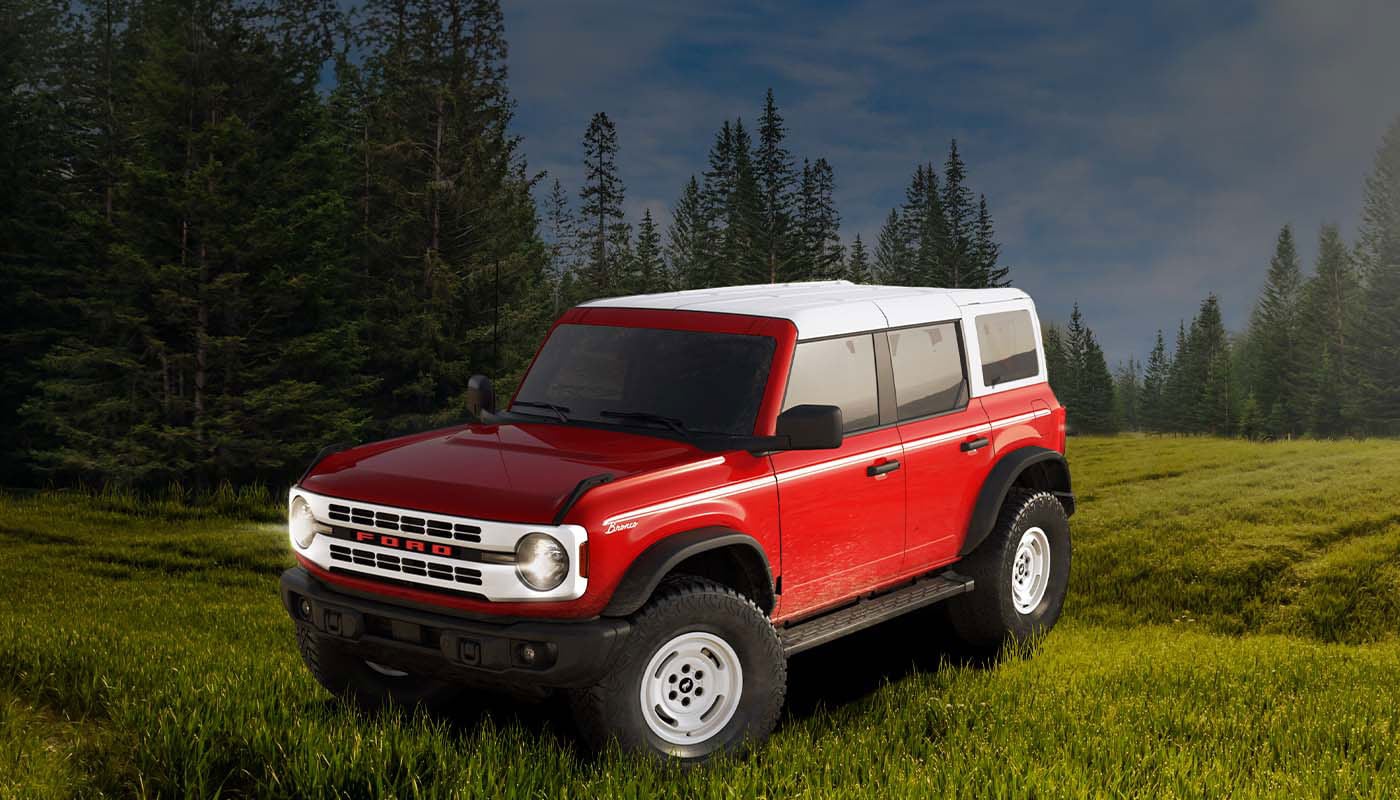 Ford Bronco Heritage 4 Puertas, Camioneta Vintage que hace homenaje a Primera Generación de 1966