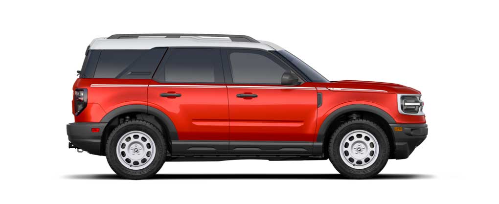 Medidas y Capacidades de Ford Bronco Sport Heritage 2023, la Camioneta SUV Off-Road Edición Especial