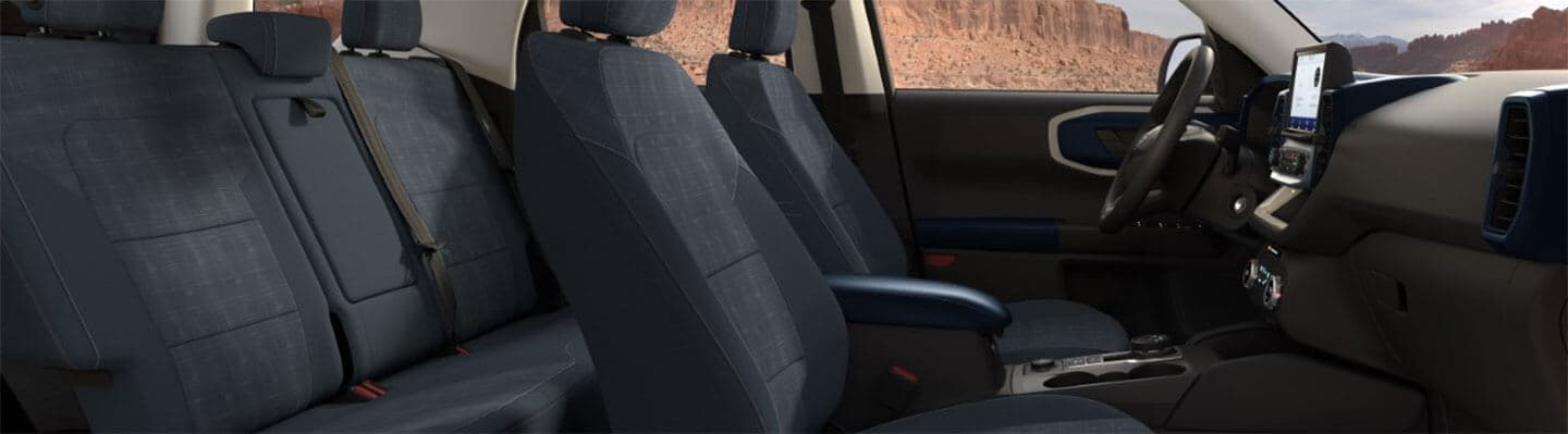 Ford Bronco Sport Heritage 2023 con Vestiduras Tipo Tartán que evoca al Modelo 1966