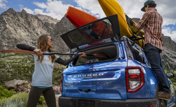 Lleva todo en el Área de Carga de Ford Bronco Sport 2022 con Apertura de Medallón