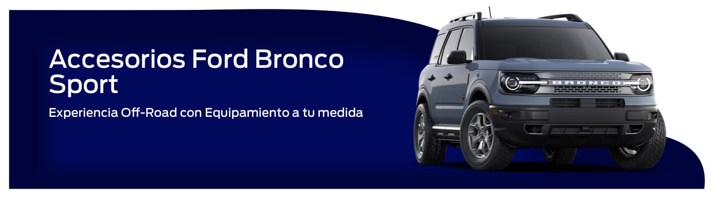 Ford Bronco Sport 2023: Encuentra Accesorios Originales para tu Camioneta SUV Todoterreno