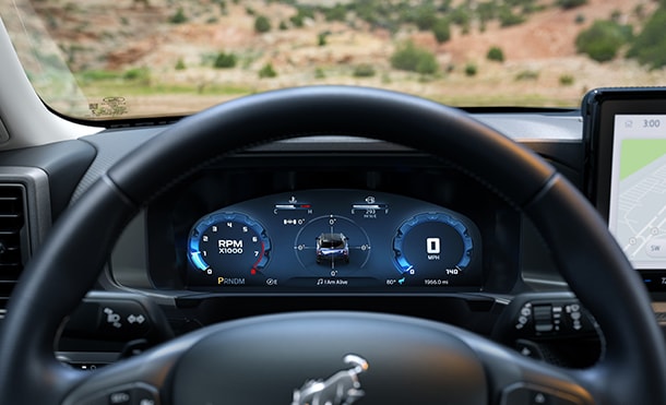 Ford Bronco Sport 2025 incluye el Nuevo Cluster de Instrumentos Digital de 12.3 pulgadas