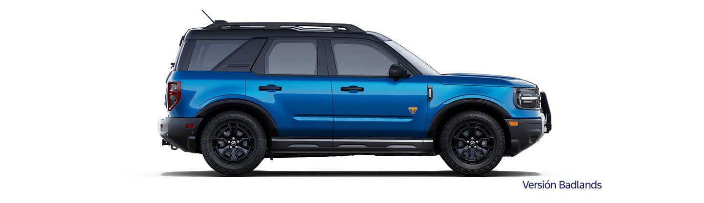Capacidades y Dimensiones de la Camioneta Off-Road de 4 Puertas Ford Bronco Sport 2026