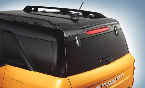 Alerón Spoiler Trasero en Kit de Accesorios Originales de Apariencia para Ford Bronco Sport