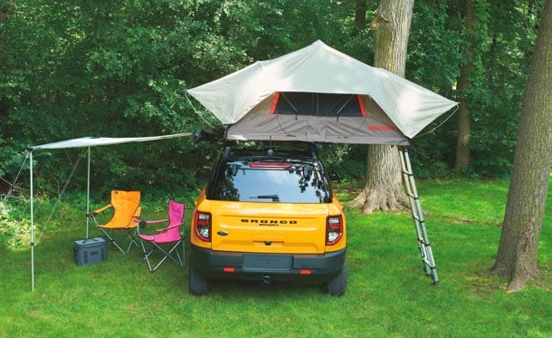 Tienda de Campaña para Techo en Kit de Accesorios Originales de Ford Bronco Sport