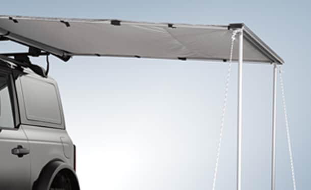 Toldo Retráctil para Riel de Techo Yakima Kit de Accesorios Originales de Ford Bronco Sport