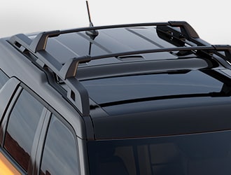 Barras portaequipaje Transversales en el Kit de Accesorios equipados en Ford Bronco Sport