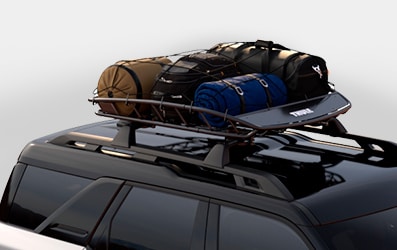 Canastilla de Carga con Red Marca Thule en Kit de Accesorios de Ciclismo para Familia Ford Bronco Sport