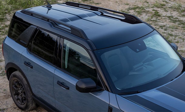 Techo y Rieles color Negro en Edición Limitada Ford Bronco Sport Black Appearance