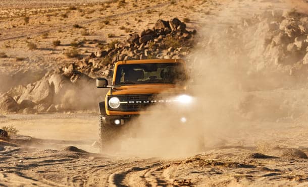 Motor Equipado en Versiones del Vehículo OffRoad Ford Bronco 2022