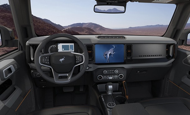 Sistema de Sonido y Pantalla Táctil con SYNC4 en Camioneta SUV Todoterreno Ford Bronco 2023