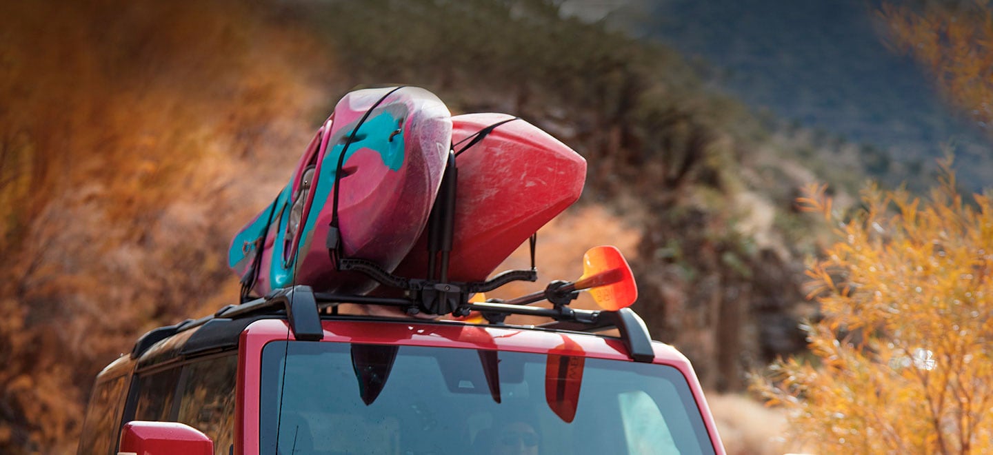 Kit de Accesorios Original para Kayak de Ford Bronco 2021 ideal para la Aventura