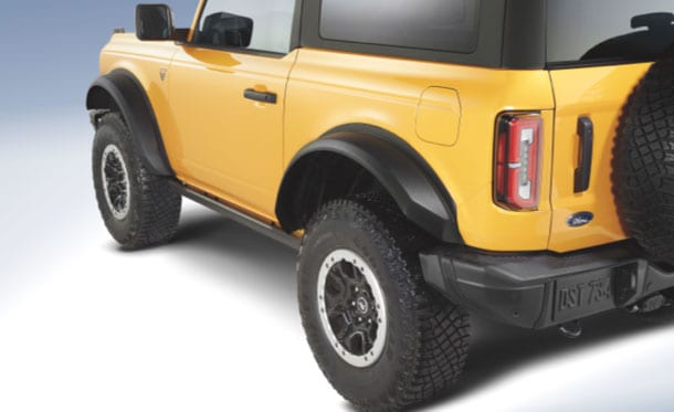 Cantonera o Lodera en Kit de Accesorios Originales de Apariencia para Ford Bronco