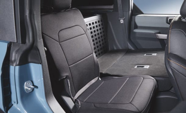 Funda de Asientos Traseros en Kit de Accesorios Originales para Mascota de Ford Bronco 4 Puertas