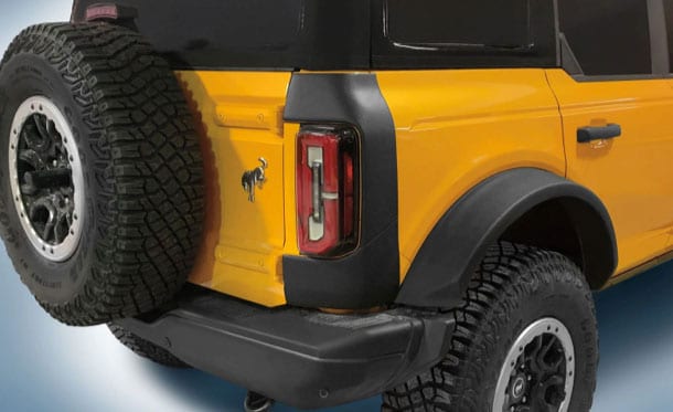 Armadura para Esquinas Traseras en Kit de Accesorios Originales para Camioneta SUV Ford Bronco