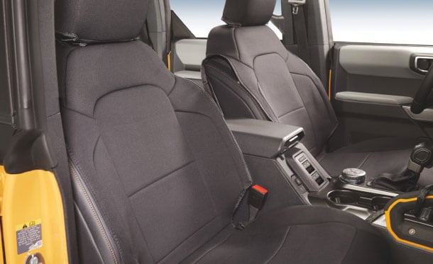 Kit de Cubiertas de Asientos Delanteros para Camioneta SUV OffRoad Ford Bronco