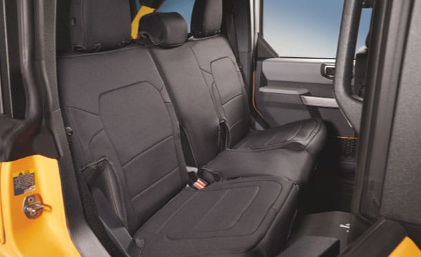 Kit de Cubiertas de Asientos Traseros para Camioneta SUV OffRoad Ford Bronco