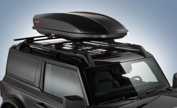 Caja Portaequipajes Cerrado Yakima para Techo de Camioneta SUV Ford Bronco