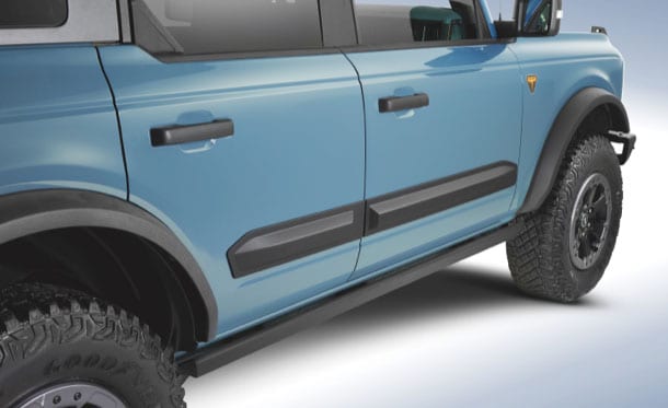 Protecciones Molduras en Costado de Kit de Accesorios Apariencia para Ford Bronco 4 Puertas