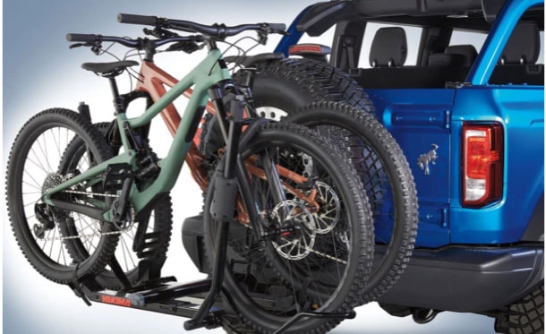 Portabicicletas de Tirón Yakima en Ford Bronco para Ciclismo de Montaña