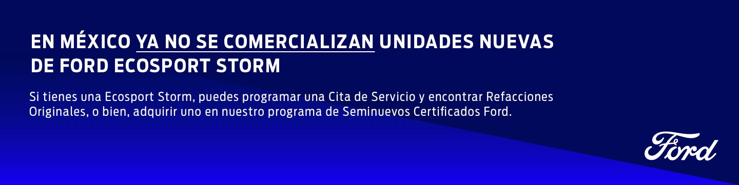 Información de Ford EcoSport Storm y conoce herramientas para Comprar una Nueva Camioneta SUV