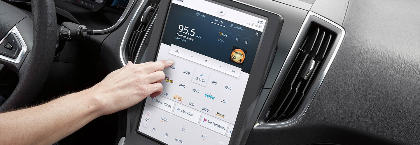 Pantalla Táctil de Ford Edge 2021 Integra SYNC4, conectividad de última generación para tu Comodidad