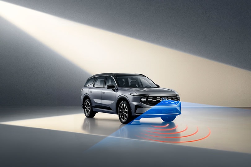 Asistentes de Seguridad ADAS equipados en Ford Edge Híbrida 2026