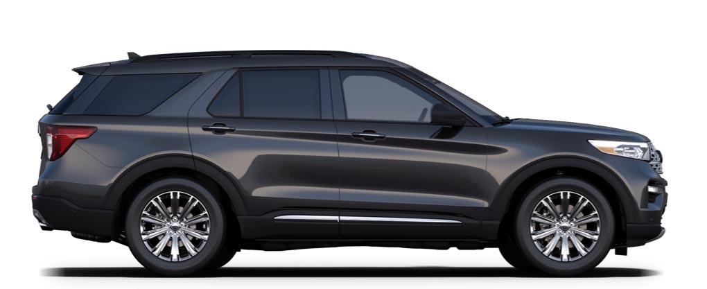 Dimensiones y Volumen de Carga en Litros de la Camioneta SUV Ford Explorer 2023