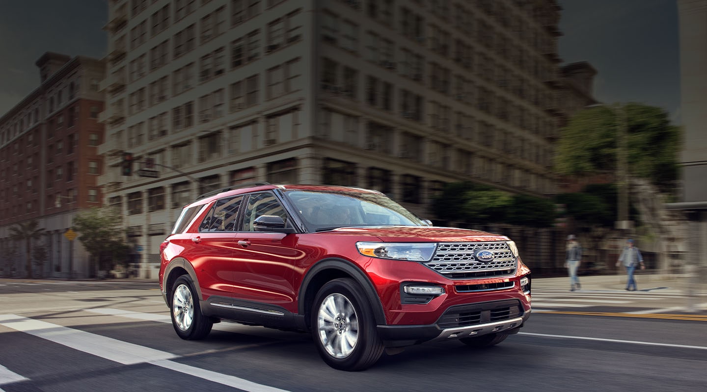 Potencia del Motor Turbo EcoBoost de la Camioneta SUV Ford Explorer 2024 