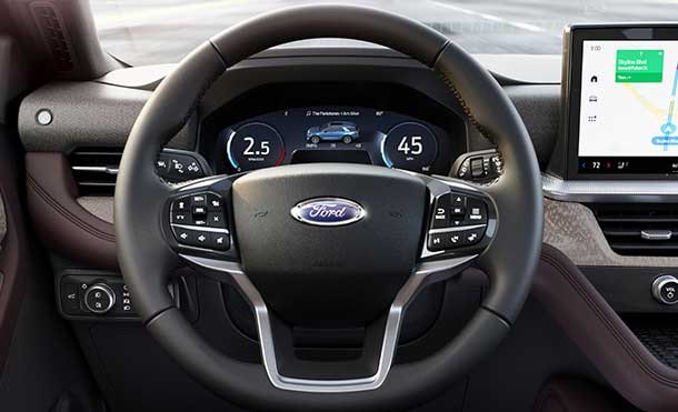 Ford Explorer 2025, SUV con Cluster Digital con Pantalla de 12.3 pulgadas