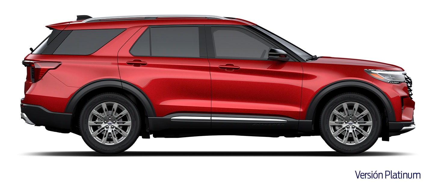 Medidas y Espacio en Cajuela de Camioneta SUV Ford Explorer 2026
