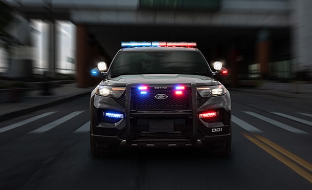 Ford Explorer Police Interceptor 2025, SUV preparada con Precableado para flotillas de seguridad