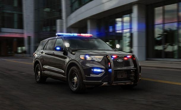 Ford Explorer Police Interceptor 2025, SUV Policía con Frenos ABS de Disco Heavy Duty